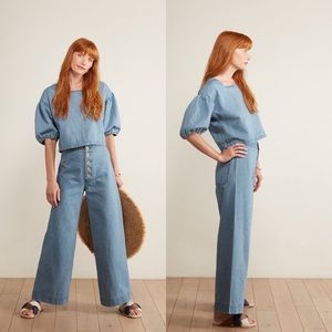The Odells Sydney Ultra High Rise Wide Legs Jean